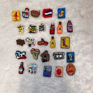 Mexican style croc charms